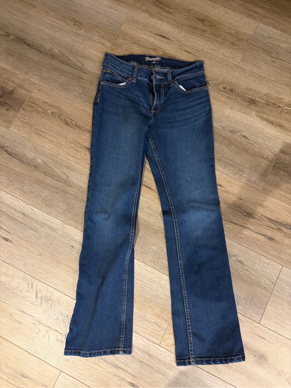 Wrangler Women's Blue Flare Jeans